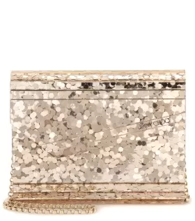 Geanta aurie cu maner lung